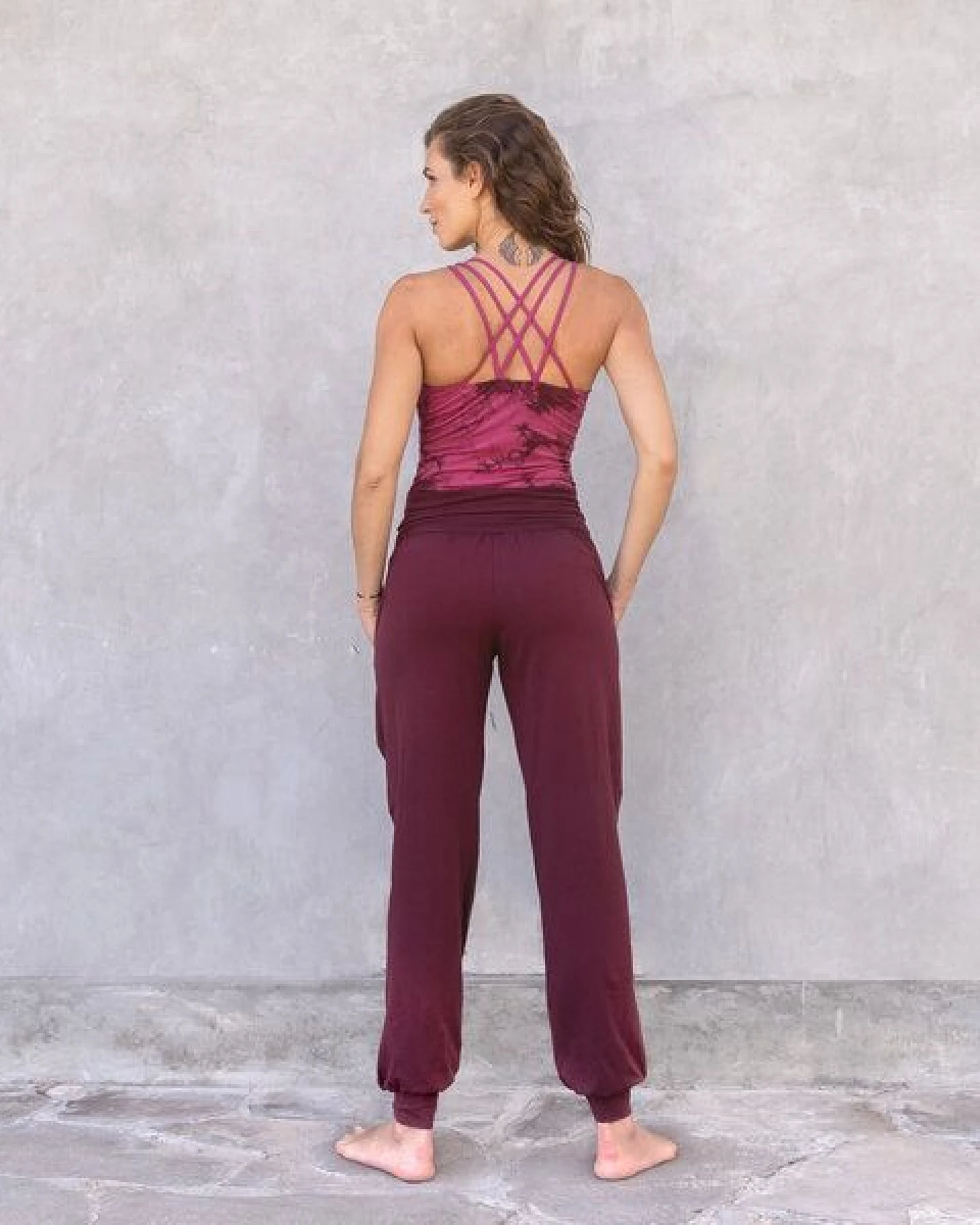 Jaya JOELLE - Damen - Hose für Yoga und Freizeit aus Biobaumwolle – Ansicht 2