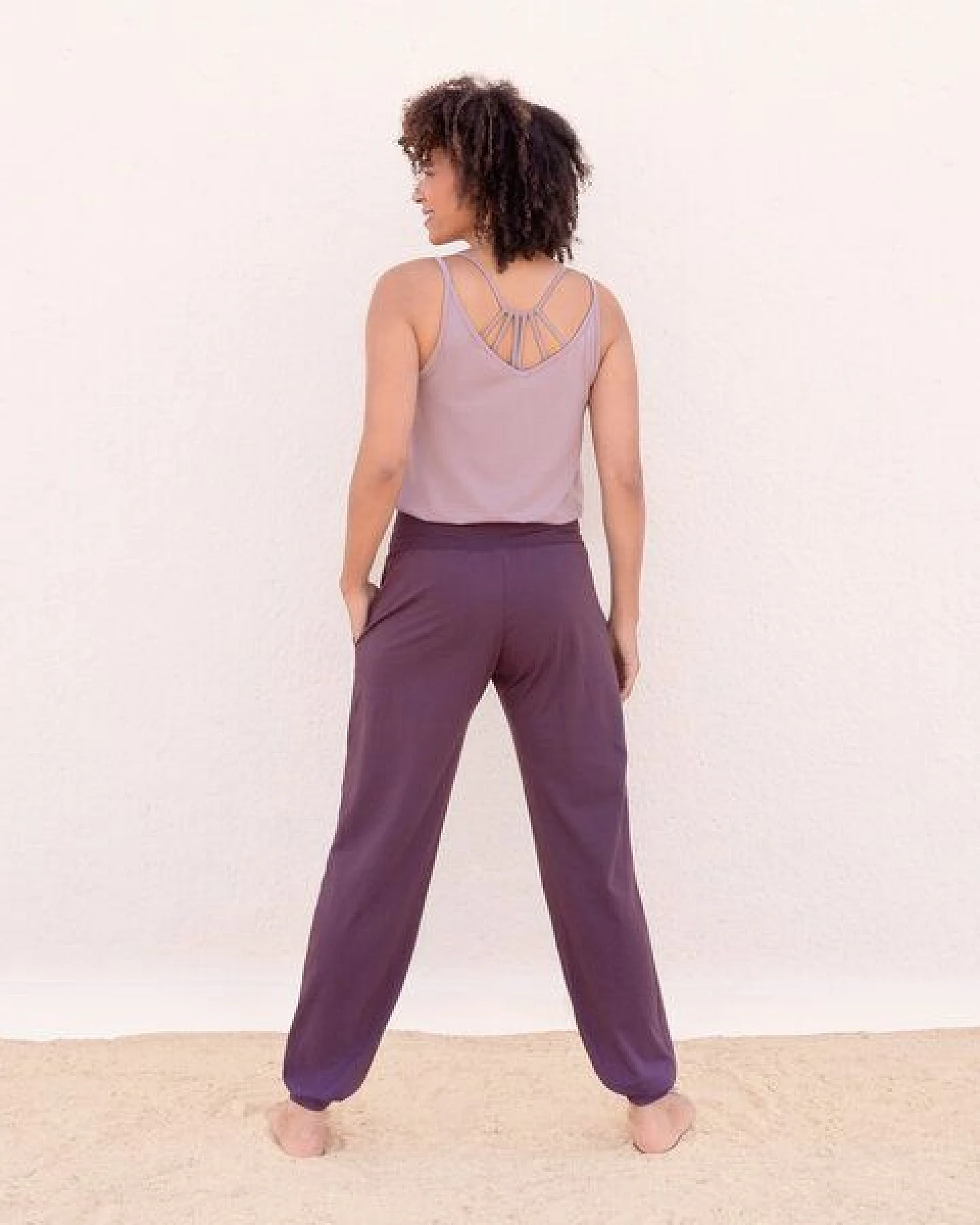 Jaya JOELLE - Damen - Hose für Yoga und Freizeit aus Biobaumwolle – Ansicht 2