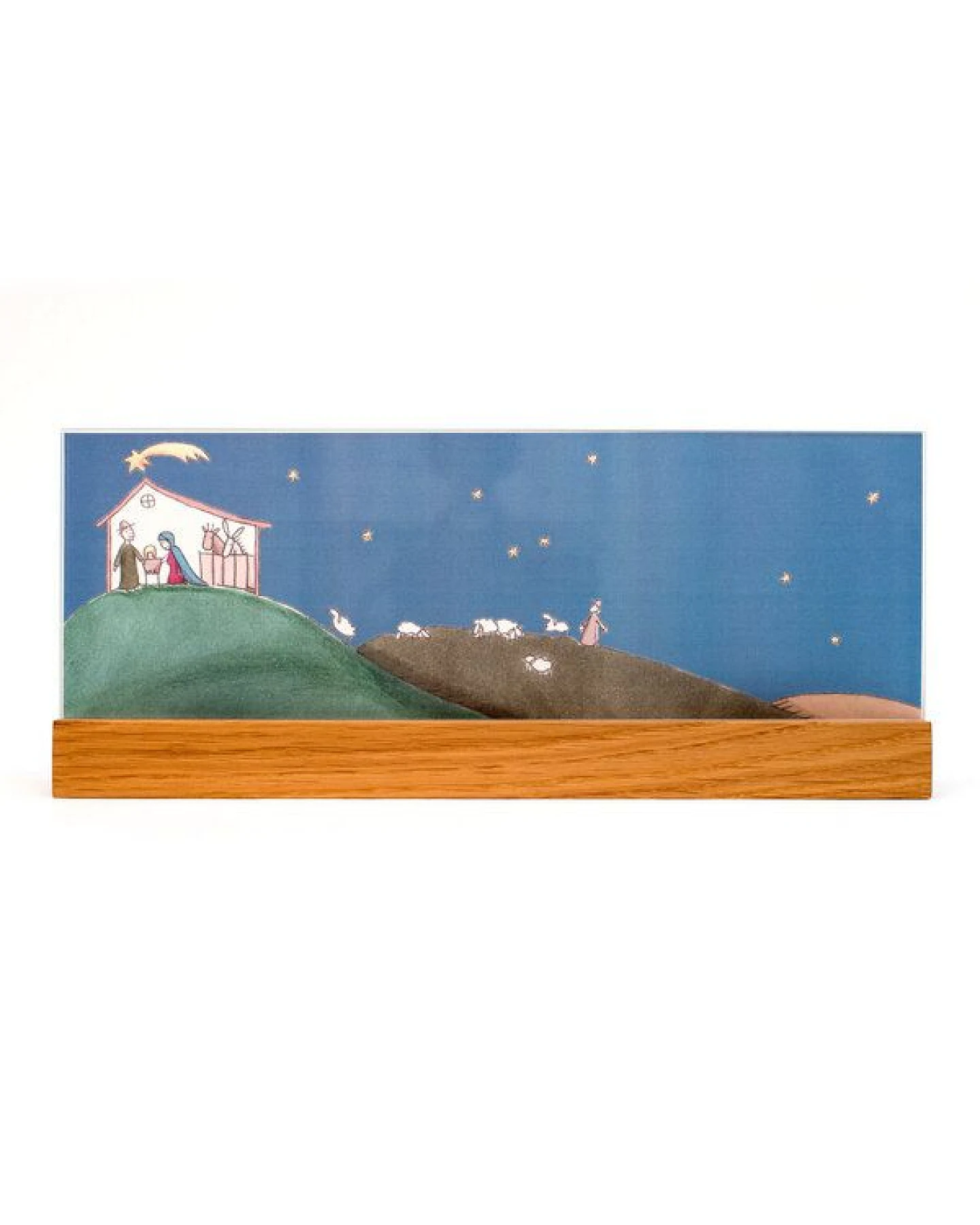 klotzaufklotz Weihnachtskrippe Landschaft – Ansicht 2