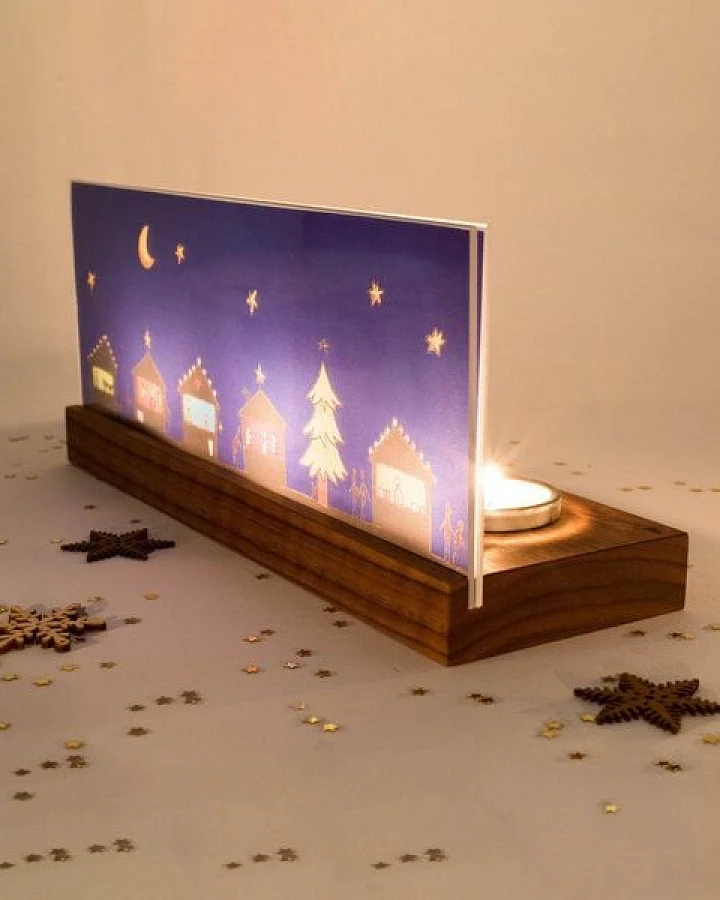 klotzaufklotz Weihnachtskrippe Weihnachtsmarkt