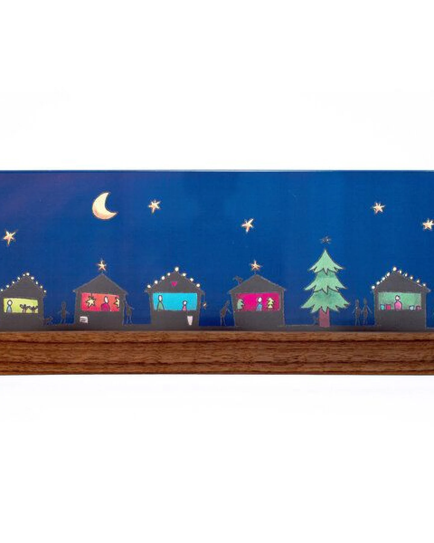 klotzaufklotz Weihnachtskrippe Weihnachtsmarkt – Ansicht 2