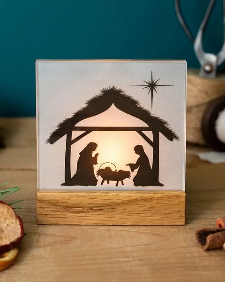 klotzaufklotz Weihnachtskrippe Mini Bethlehem