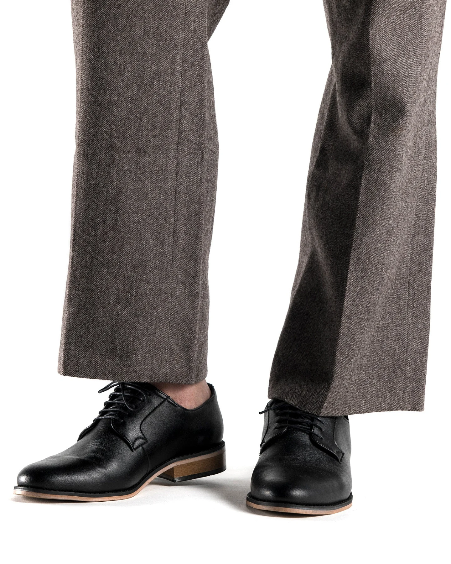 NAE Herren vegan Blucher Jake Black – Ansicht 2
