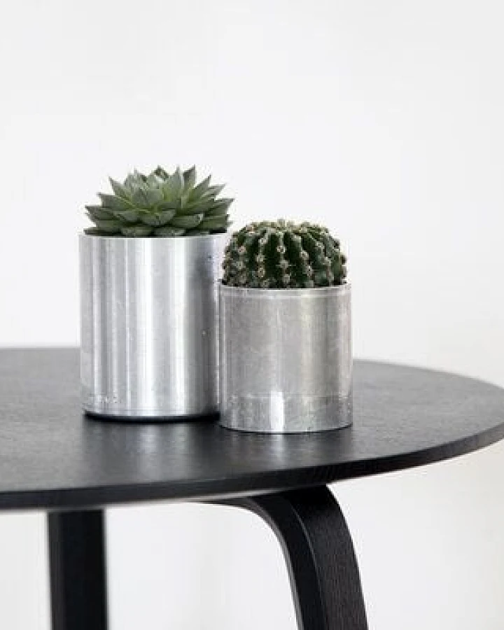 werkvoll by Lena Peter Recycling Blumentopf FIRE - Upcycling Gasflaschen