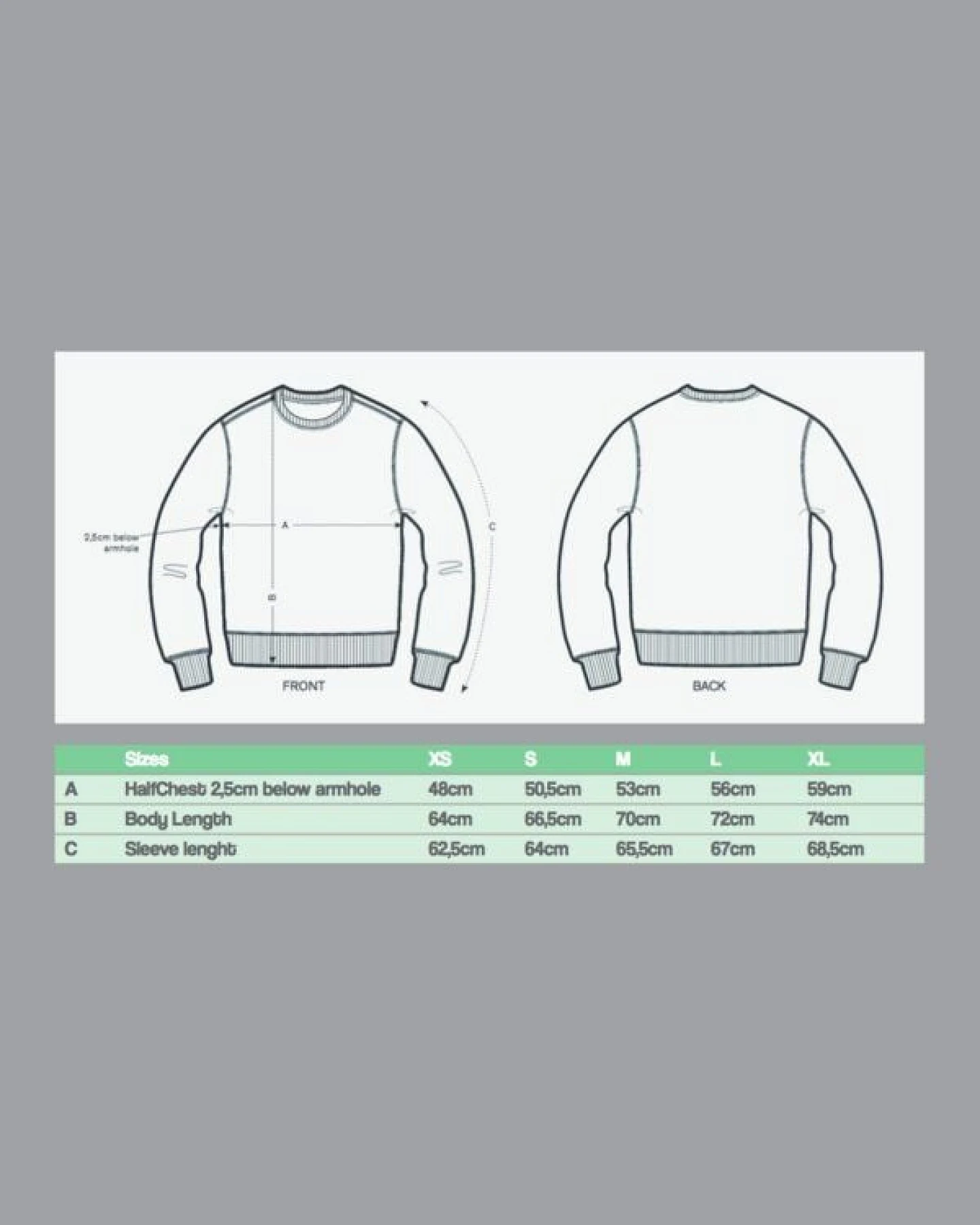 päfjes Goldener Anker Unisex Sweater - Dark Heather Grey – Ansicht 3