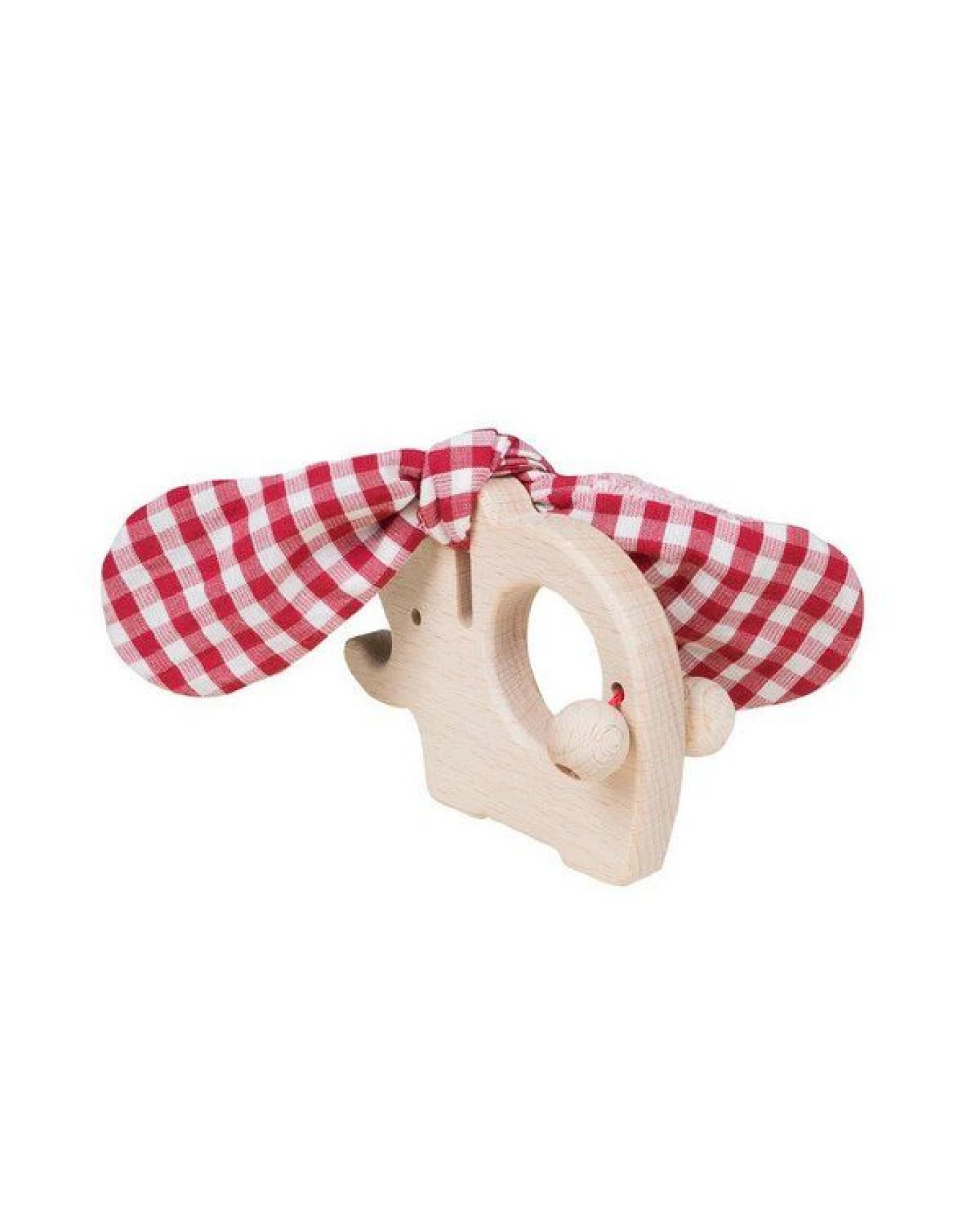 Efie rosa/hellblau Holz Elefant – Ansicht 2