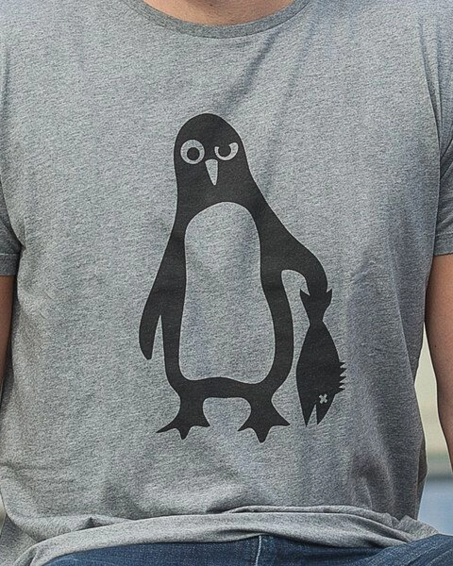 päfjes Pinguin Paul - Fair Wear Männer Bio T-Shirt – Ansicht 3