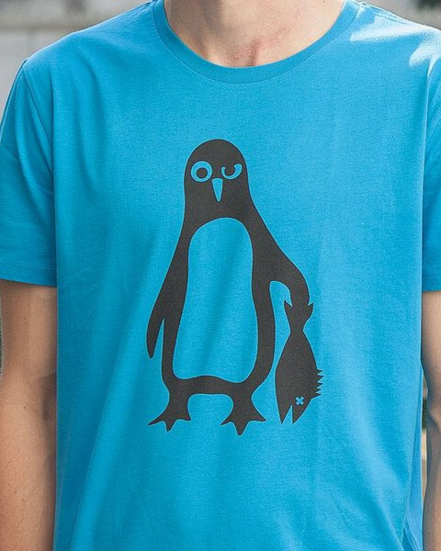 päfjes Pinguin Paul - Fair Wear Männer Bio T-Shirt – Ansicht 3