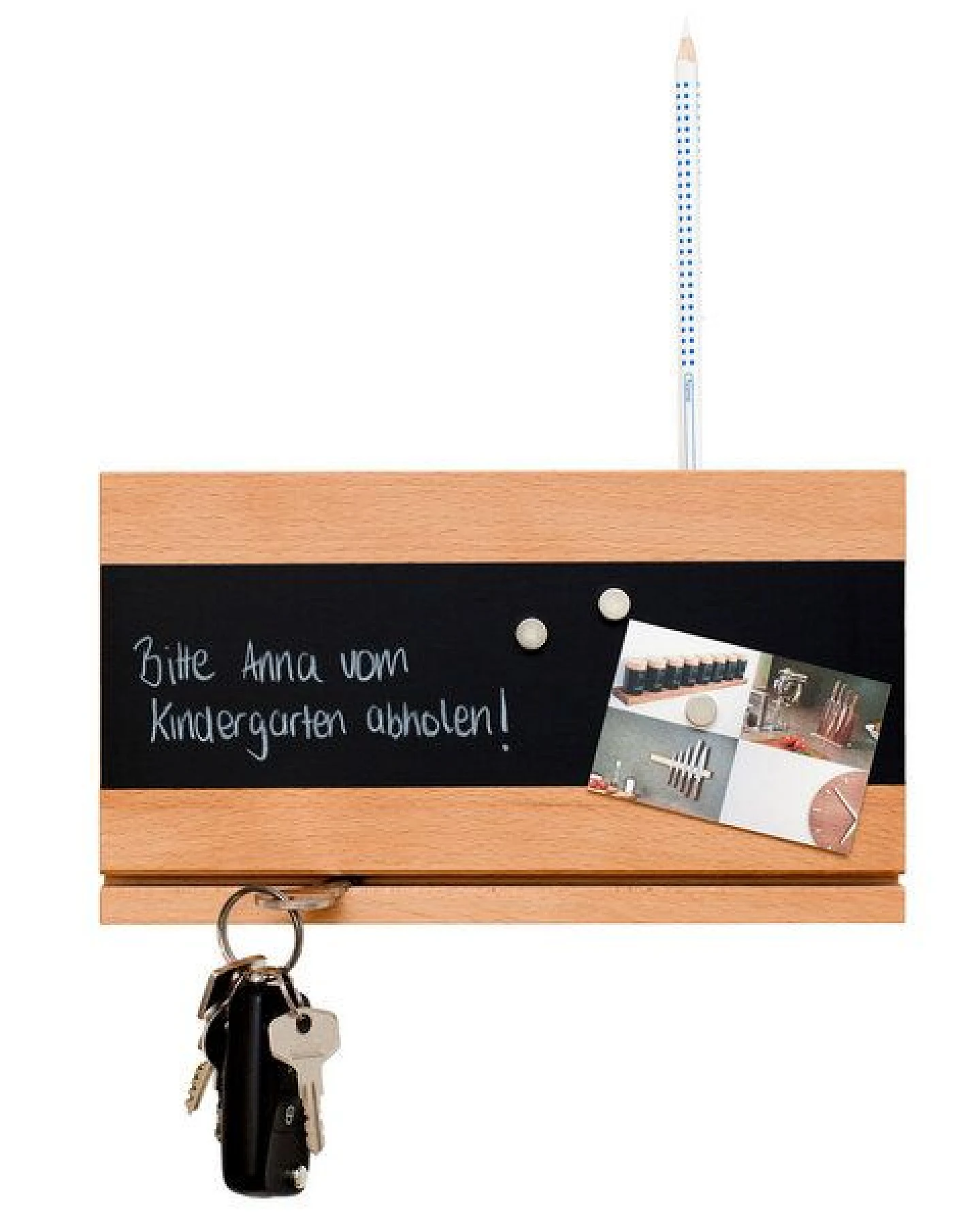 klotzaufklotz Schlüsselbrett Vollholz – Ansicht 2