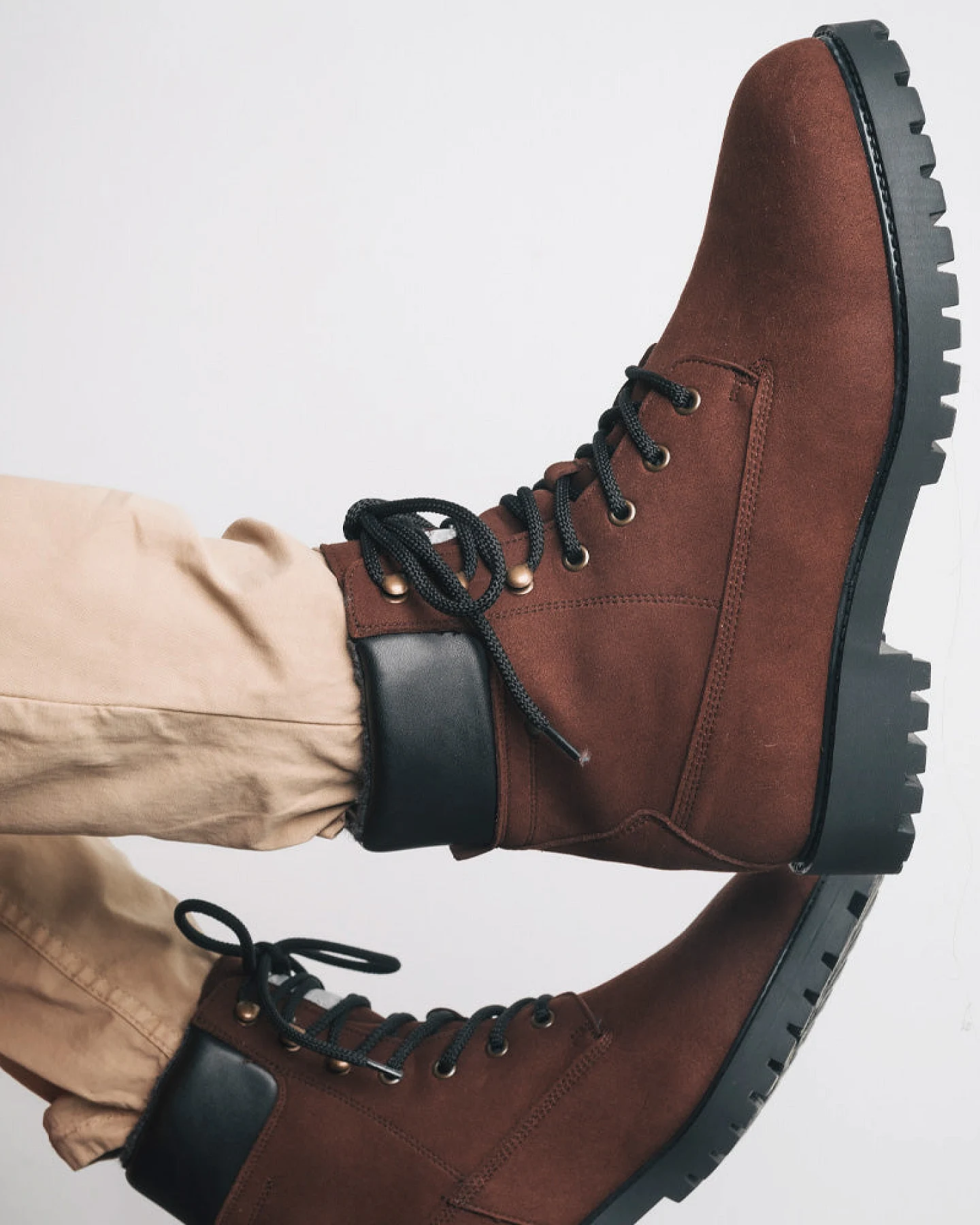 NAE Herren vegan Stiefel Gadea Brown – Ansicht 2