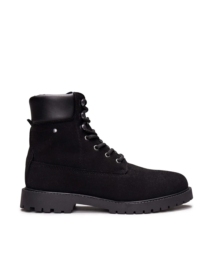 NAE Herren vegan Stiefel Gadea Schwarz