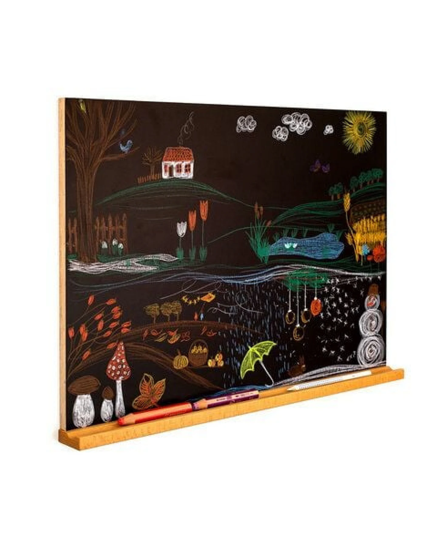 klotzaufklotz Wandtafel waagerecht – Ansicht 3