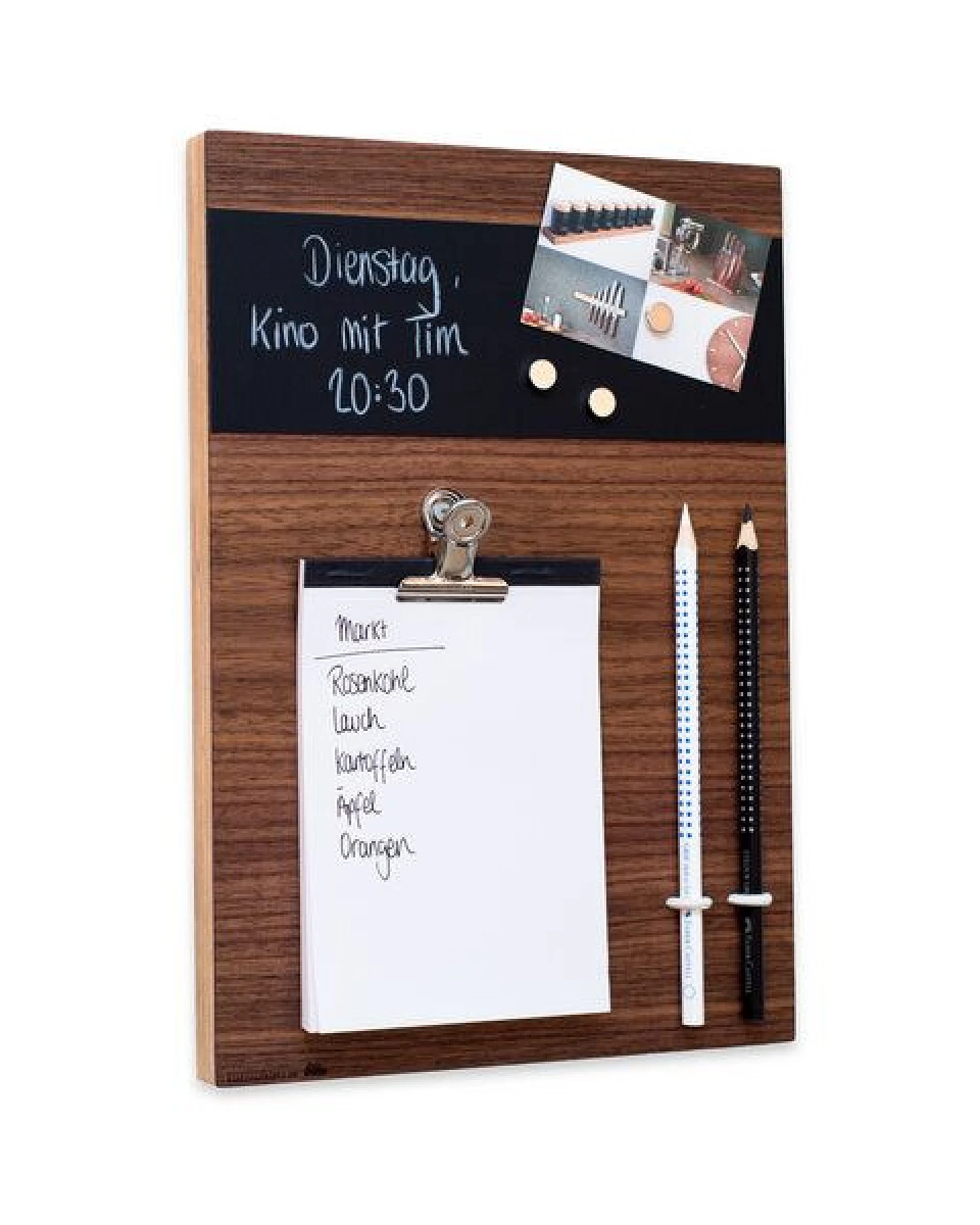 klotzaufklotz Memoboard Mini Holz – Ansicht 2