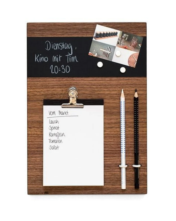 klotzaufklotz Memoboard Mini Holz