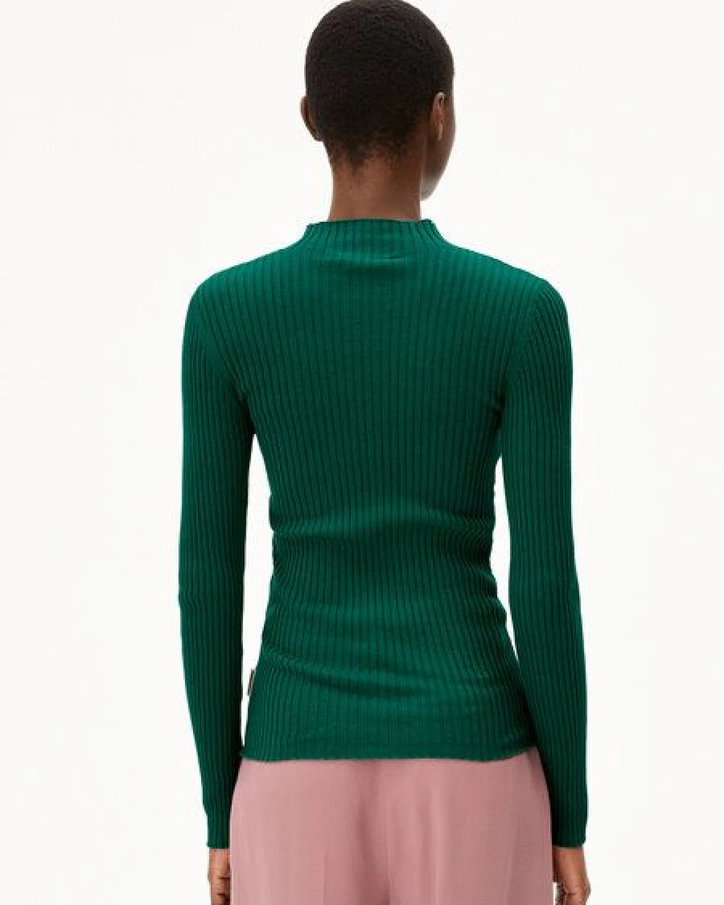 ARMEDANGELS ALAANIA Damen Pullover Slim Fit aus Bio-Baumwolle – Ansicht 2
