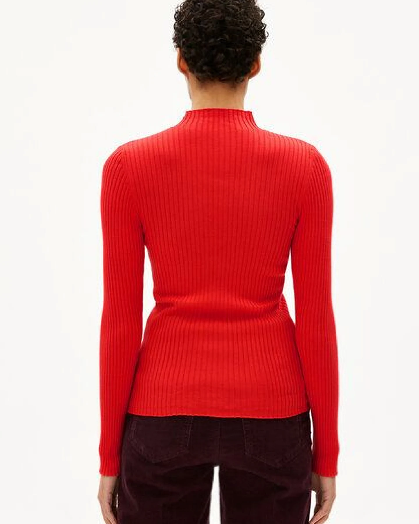 ARMEDANGELS ALAANIA Damen Pullover Slim Fit aus Bio-Baumwolle – Ansicht 2