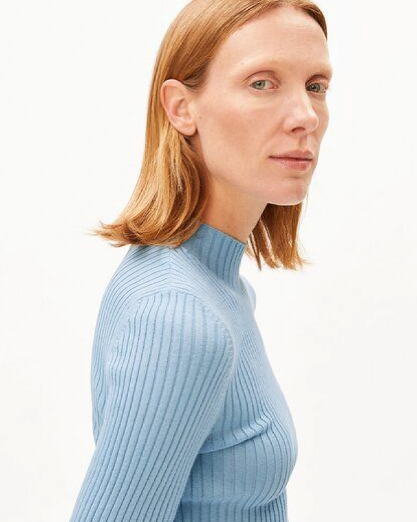 ARMEDANGELS ALAANIA Damen Pullover Slim Fit aus Bio-Baumwolle – Ansicht 3