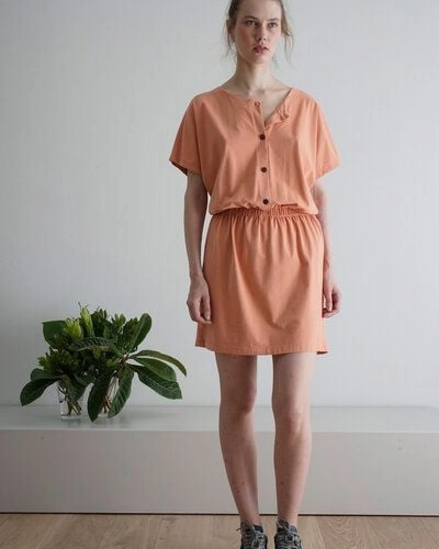 CUS Kleid - BASEdress peach – Ansicht 2