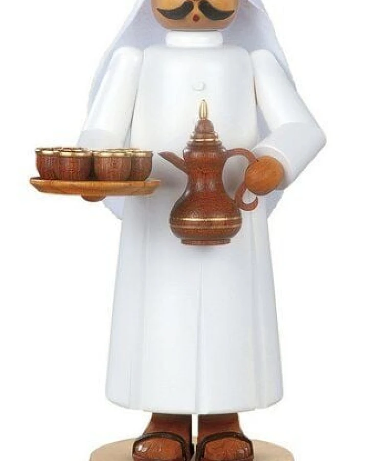Müller Seiffen Räuchermann, Serie: groß- Araber mit Kaffeekanne-