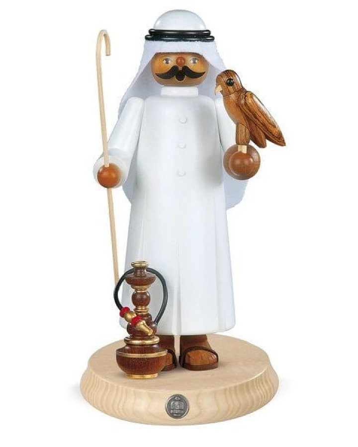 Müller Seiffen Räuchermann, Serie: groß- Araber mit Falke