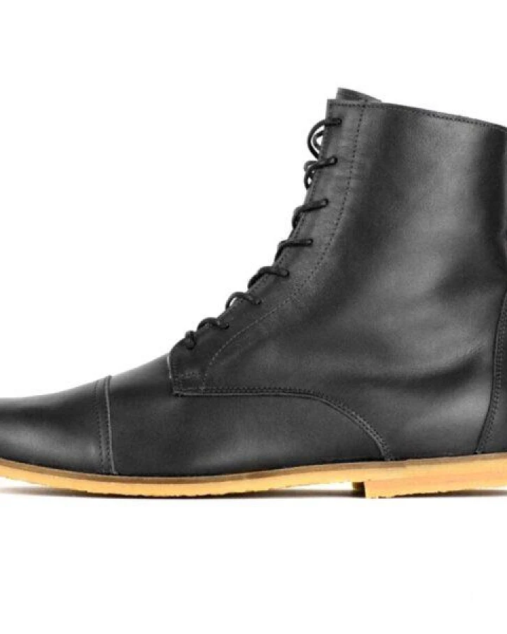 SORBAS '89 Leder Schnürstiefel Boots