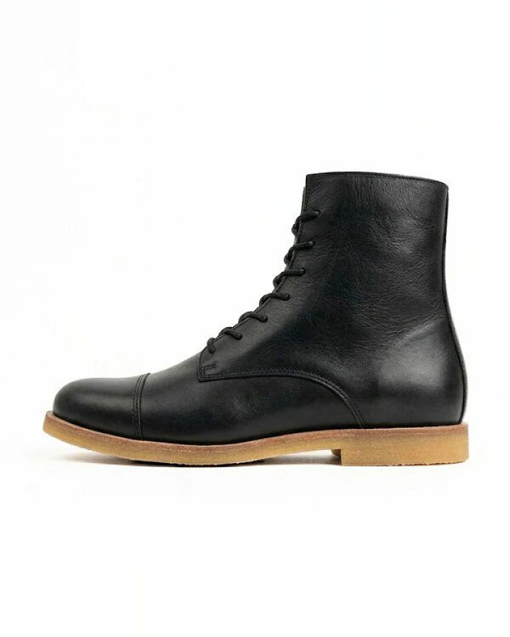 SORBAS '89 Leder Schnürstiefel Boots