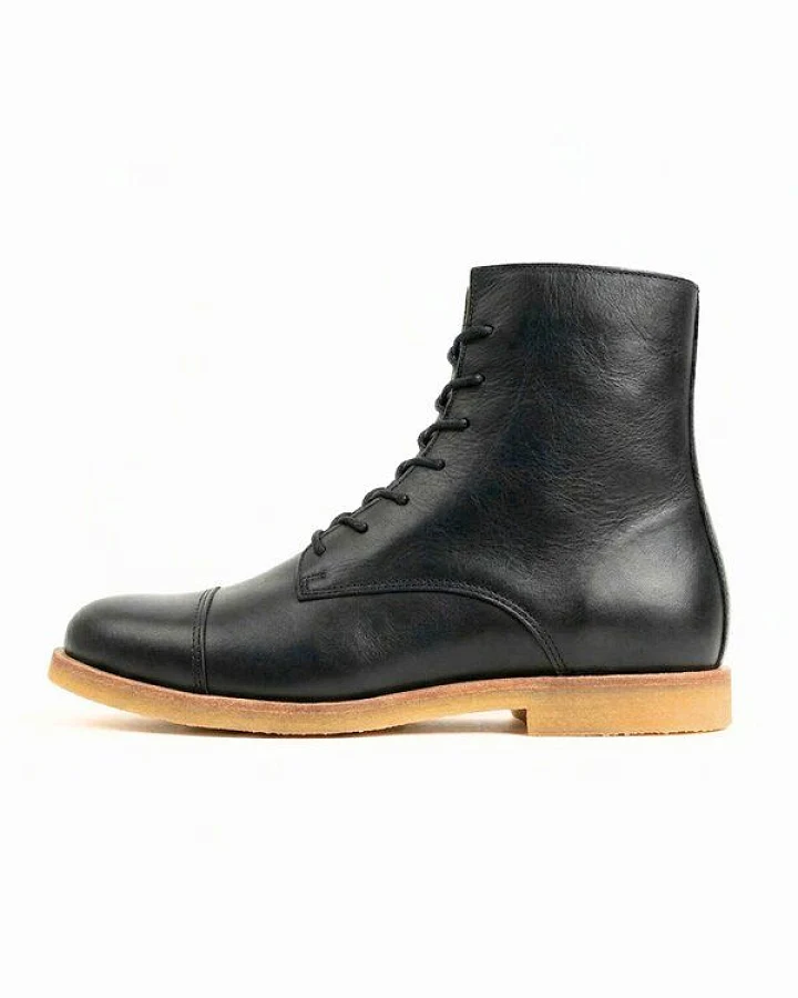 SORBAS '89 Leder Schnürstiefel Boots