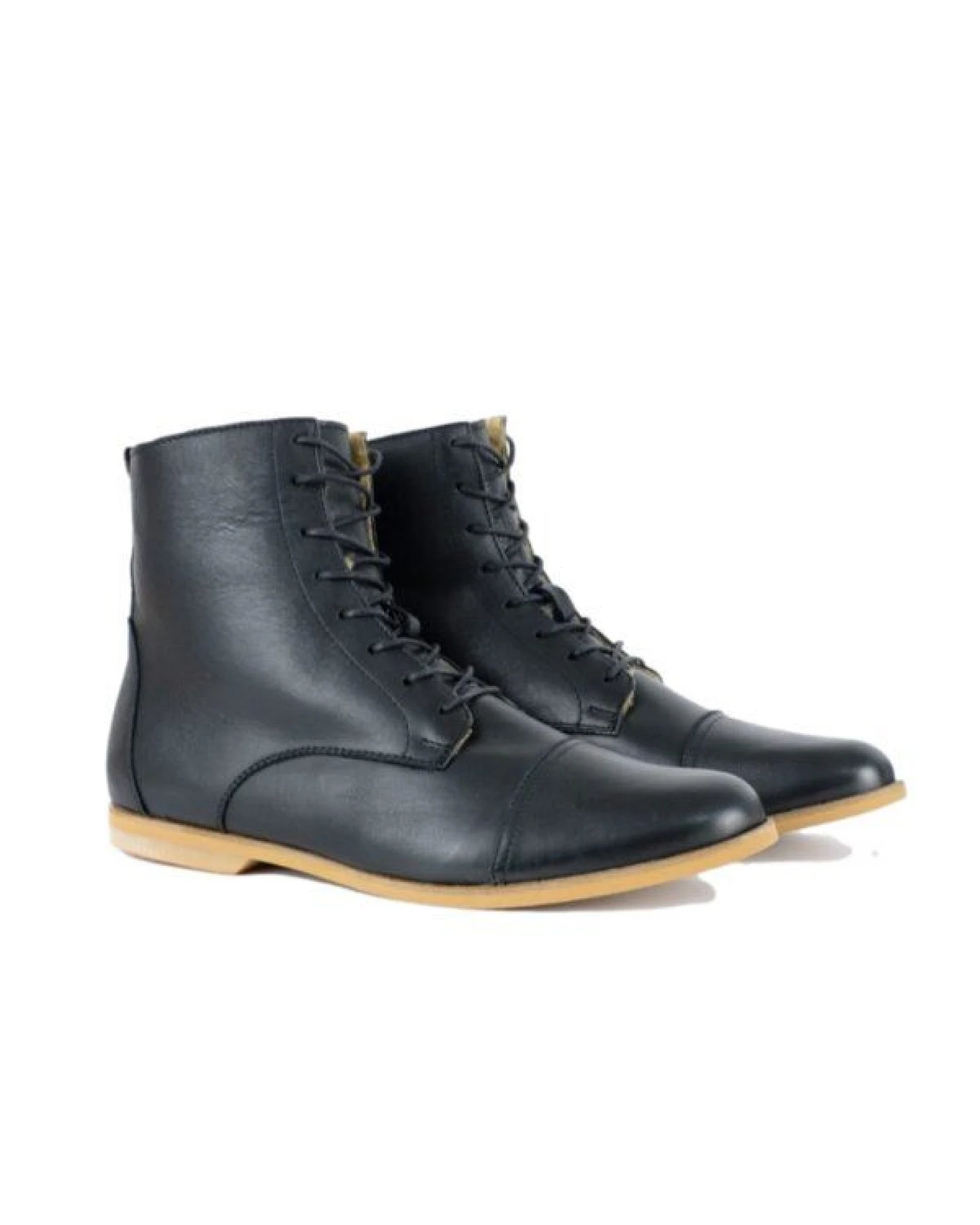SORBAS '89 Leder Schnürstiefel Boots – Ansicht 4