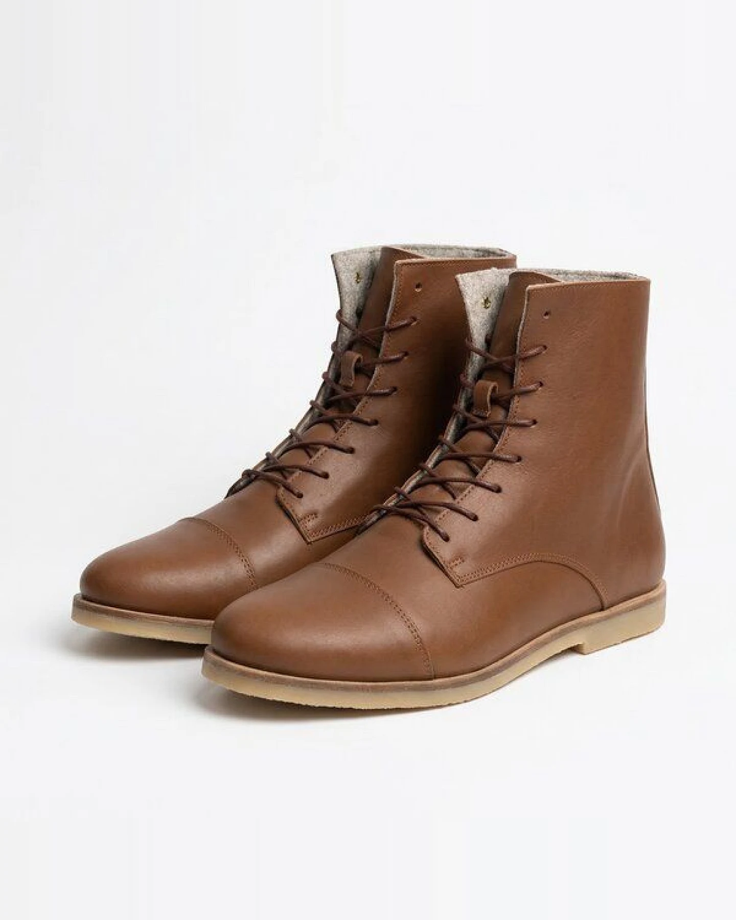 SORBAS '89 Leder Schnürstiefel Boots – Ansicht 3