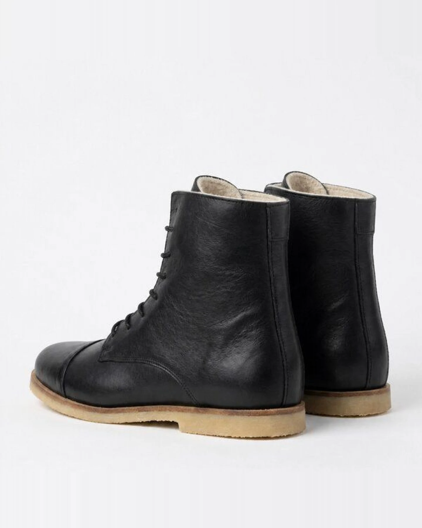 SORBAS '89 Leder Schnürstiefel Boots – Ansicht 4