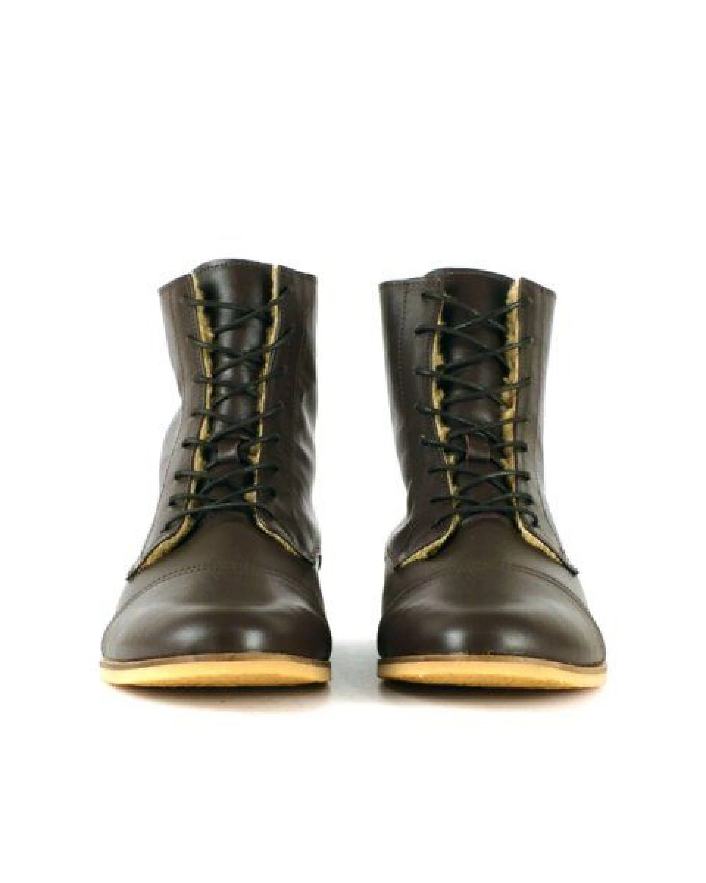 SORBAS '89 Leder Schnürstiefel Boots – Ansicht 3