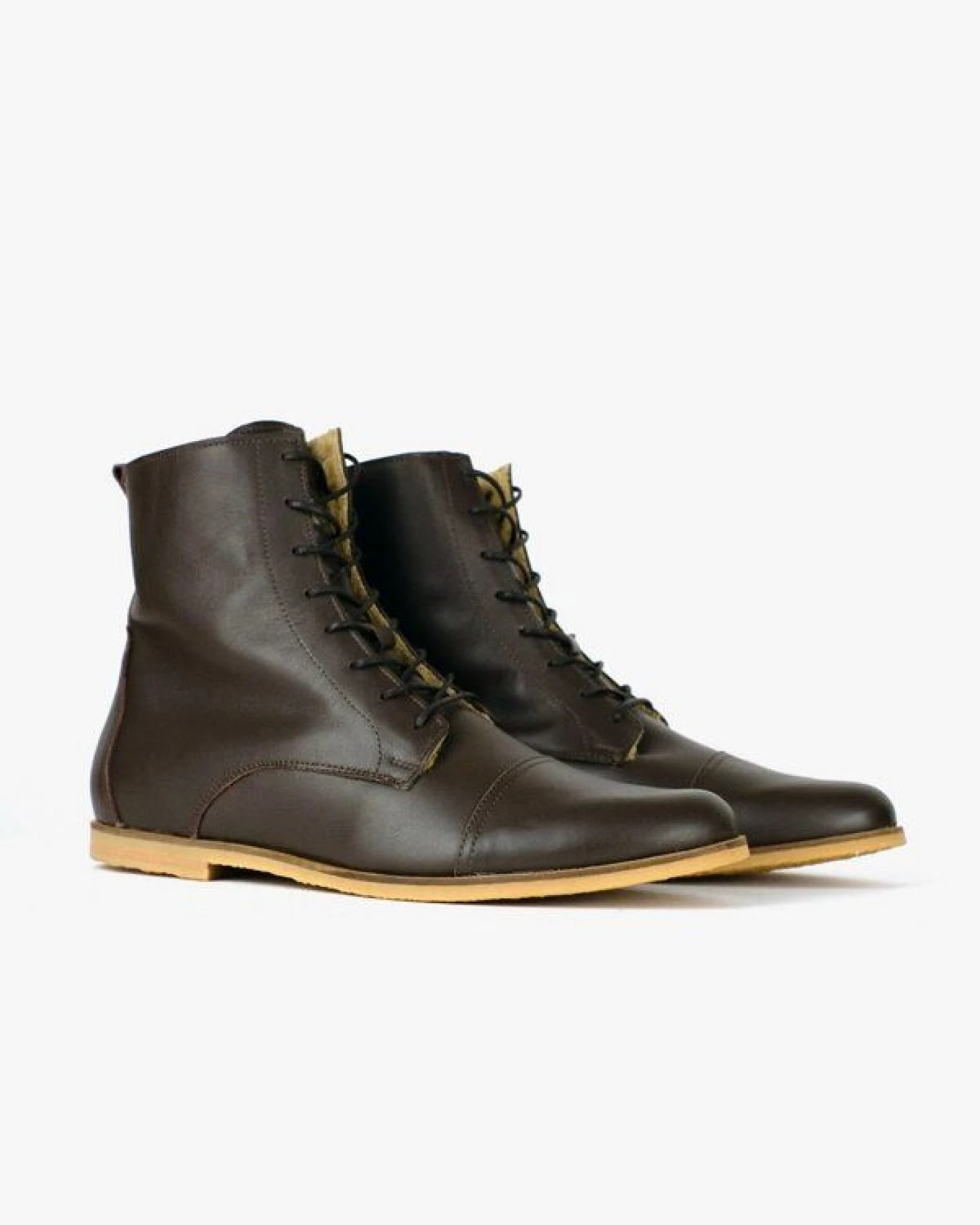 SORBAS '89 Leder Schnürstiefel Boots – Ansicht 3