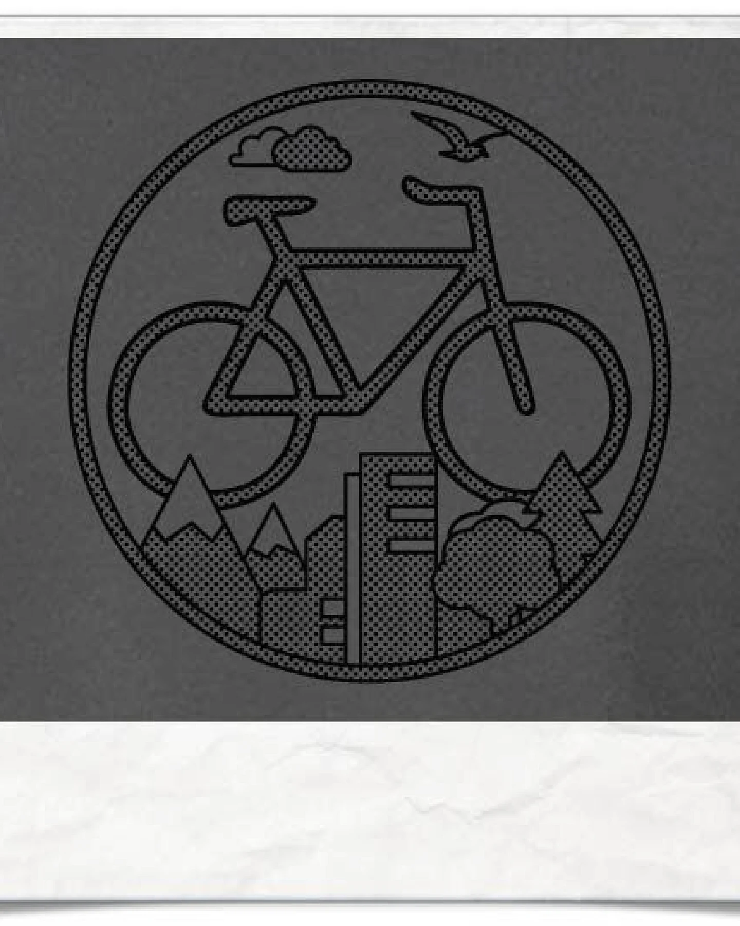 Picopoc Fahrrad / Bike T-Shirt in Grau & Schwarz – Ansicht 3