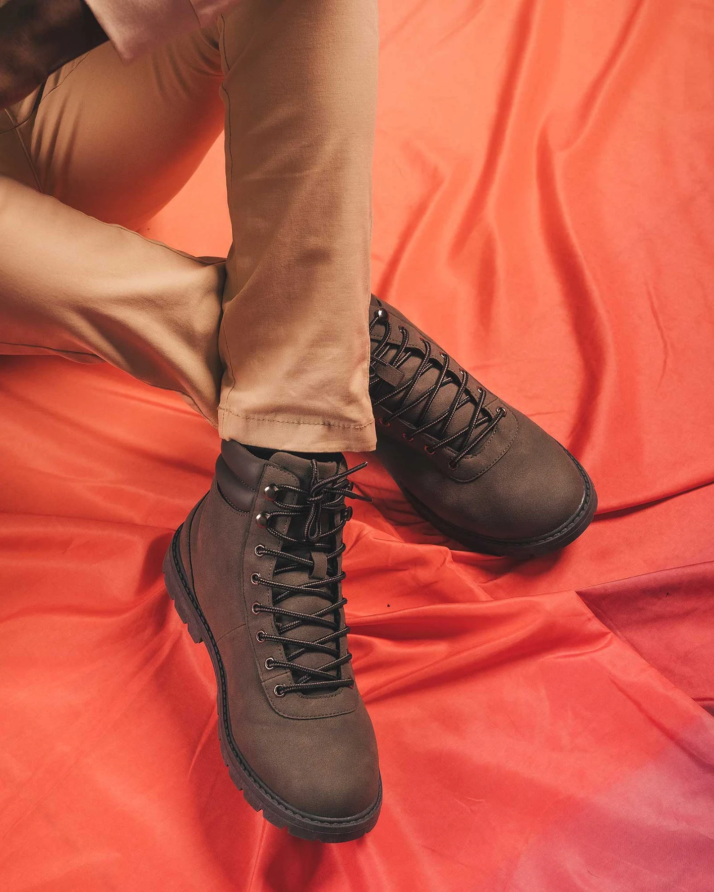 NAE Herren vegan Stiefel Adar Grau – Ansicht 2