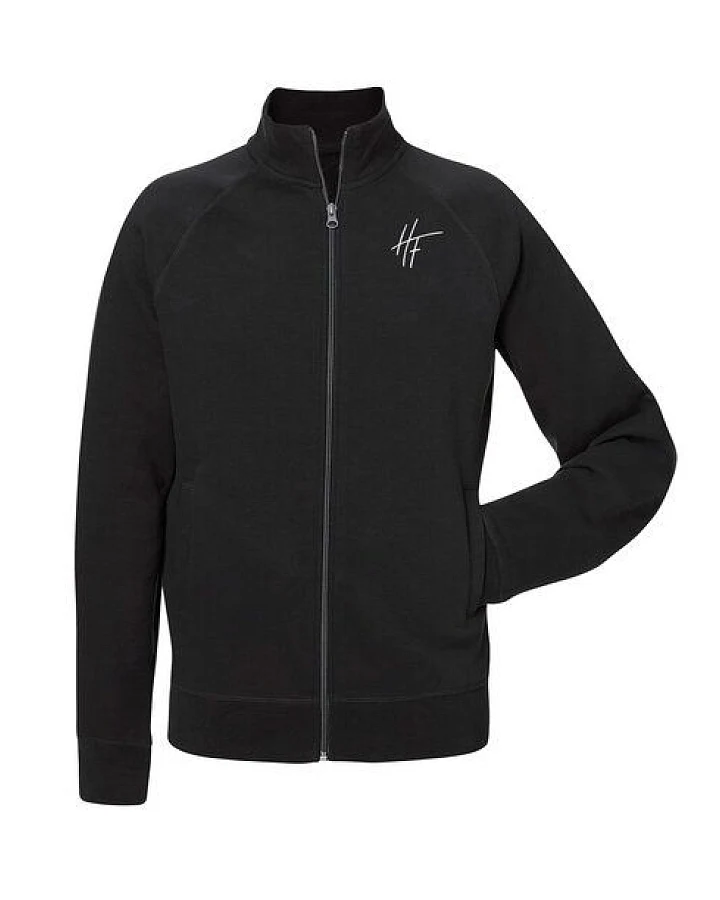 Human Family Sweatjacke - Stand up "Branded" - black