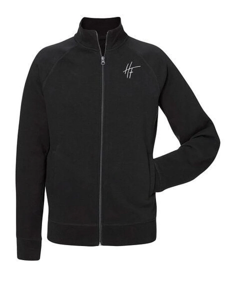Human Family Sweatjacke - Stand up "Branded" - black