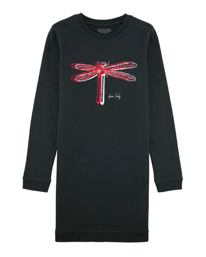 Human Family Kleid aus Biobaumwolle - Return "Dragonfly"