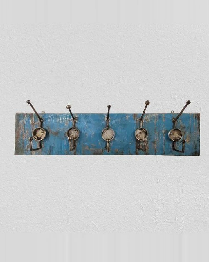 Moogoo Creative Africa Garderobe -5 Haken- recycelte Ölfässer - Post-Oil Upcycling