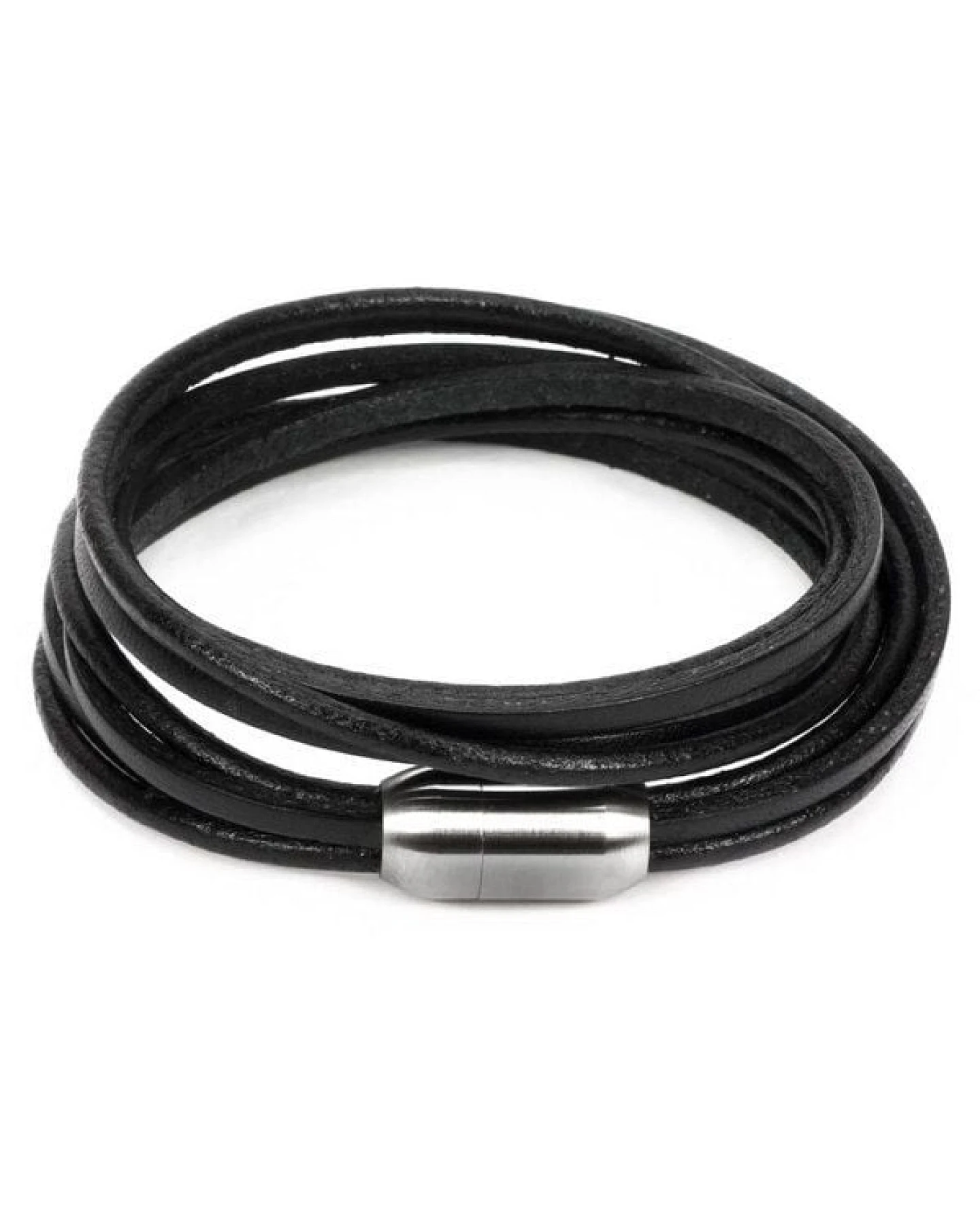 Simaru Echtleder- /Wickelarmband für Damen & Herren mit Magnetverschluss – Ansicht 3