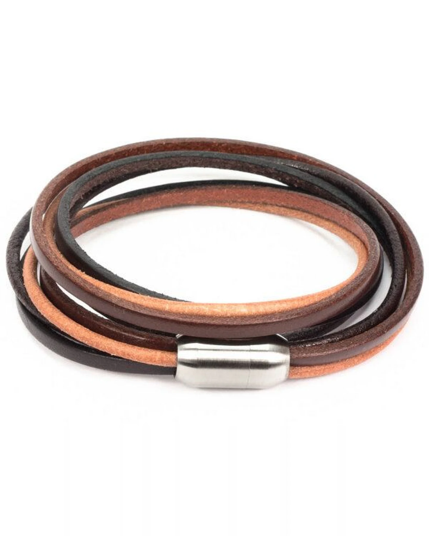 Simaru Echtleder- /Wickelarmband für Damen & Herren mit Magnetverschluss – Ansicht 3