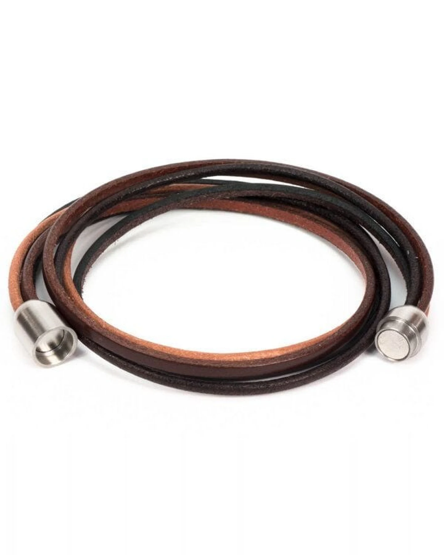 Simaru Echtleder- /Wickelarmband für Damen & Herren mit Magnetverschluss – Ansicht 3