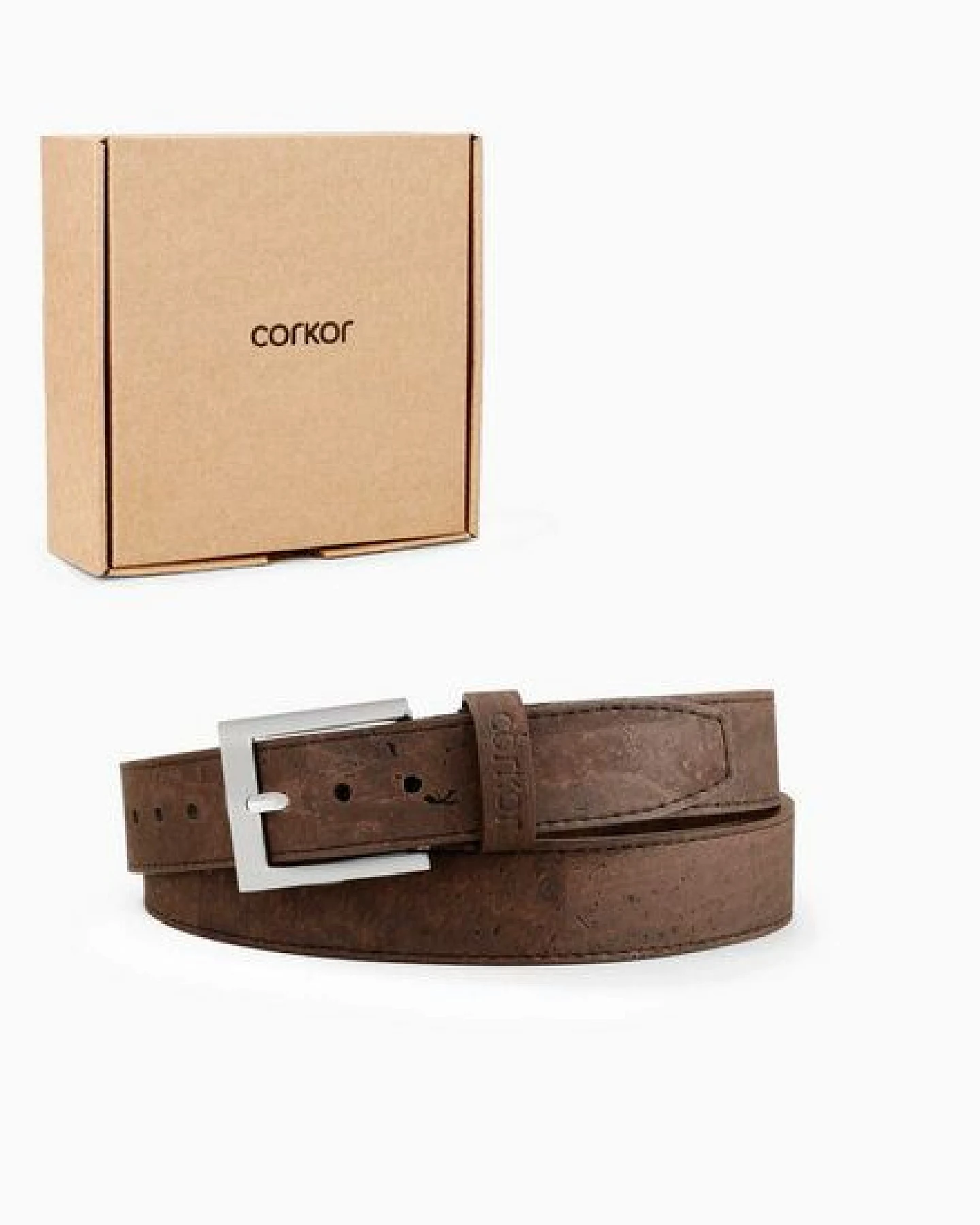corkor Kork Gürtel 3cm Breite – Ansicht 3