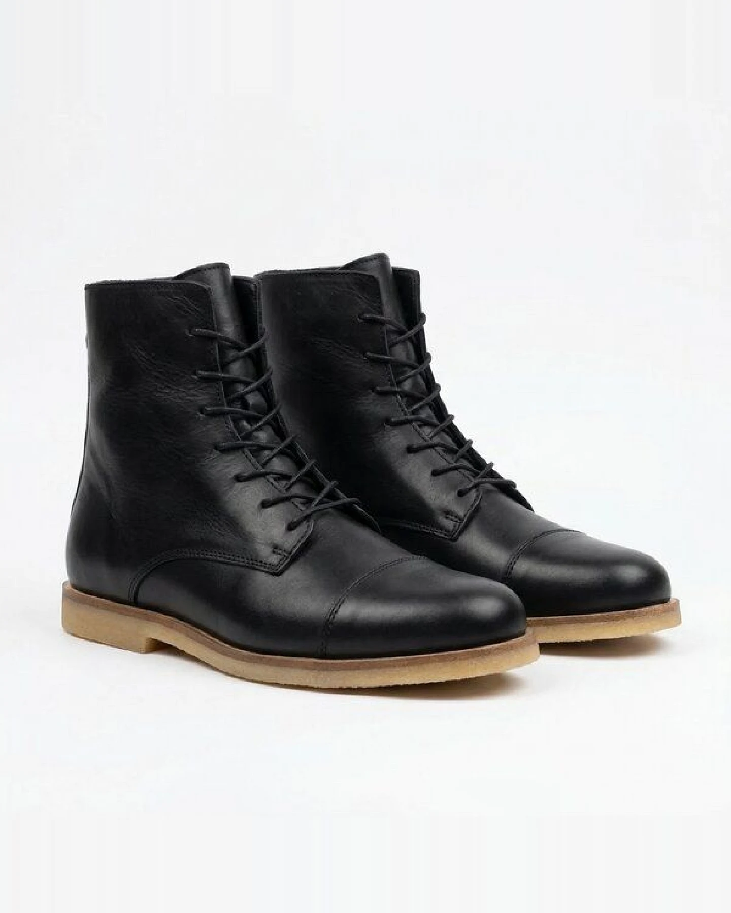 SORBAS '89v vegane Boots in Schwarz – Ansicht 3