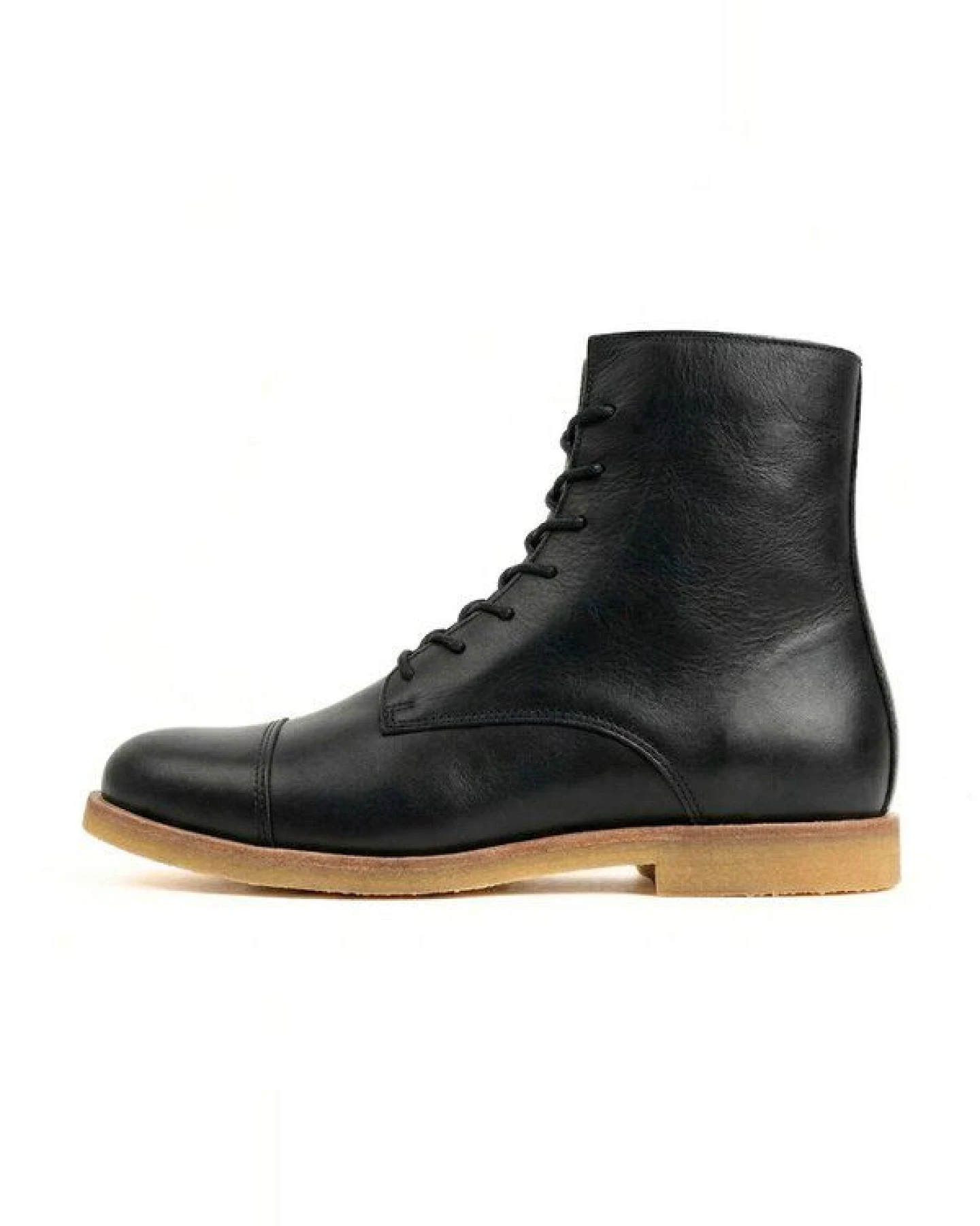 SORBAS '89v vegane Boots in Schwarz – Ansicht 2