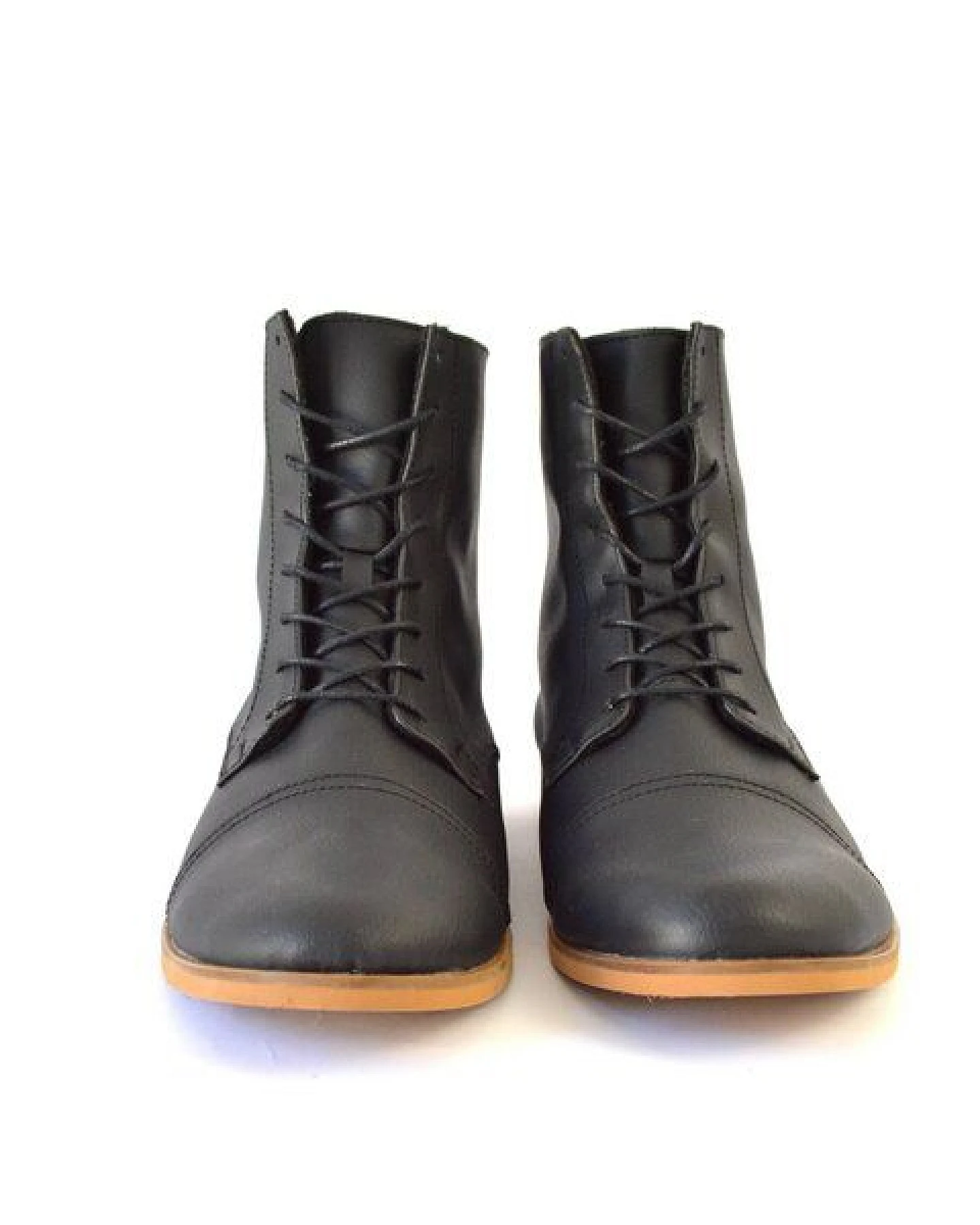 SORBAS '89v vegane Boots in Schwarz – Ansicht 2