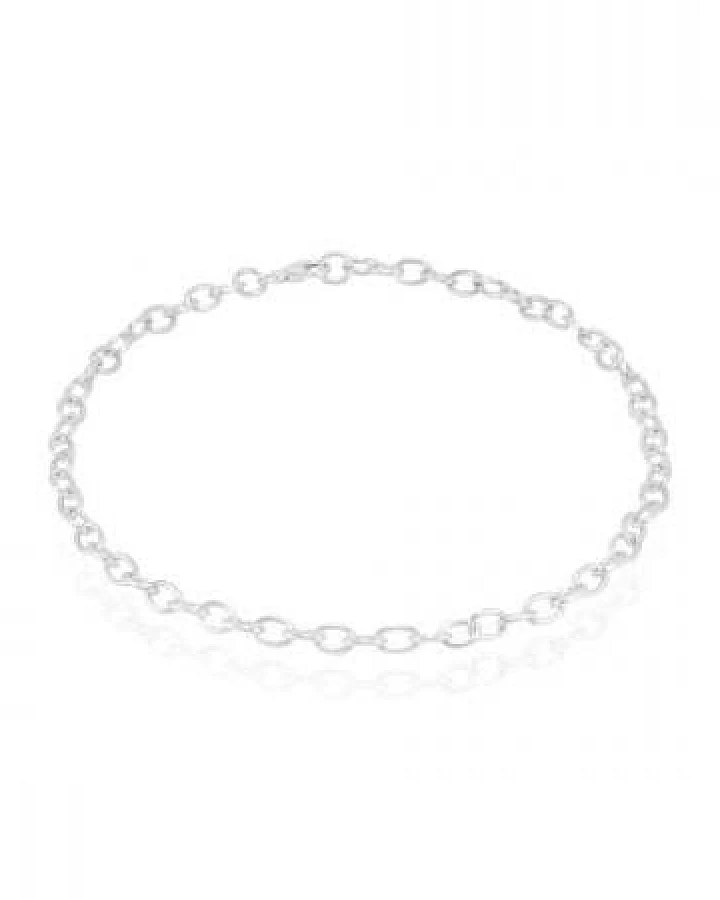 pakilia Silber Kette Glieder schlicht Fair-Trade und handmade