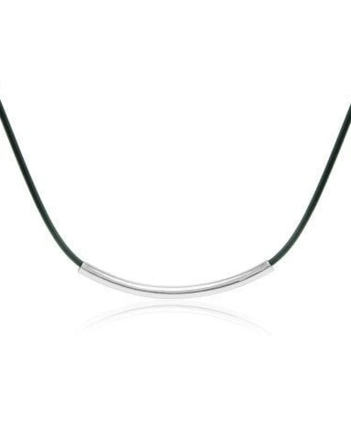 pakilia Silber Kette Tubo Fair-Trade und handmade