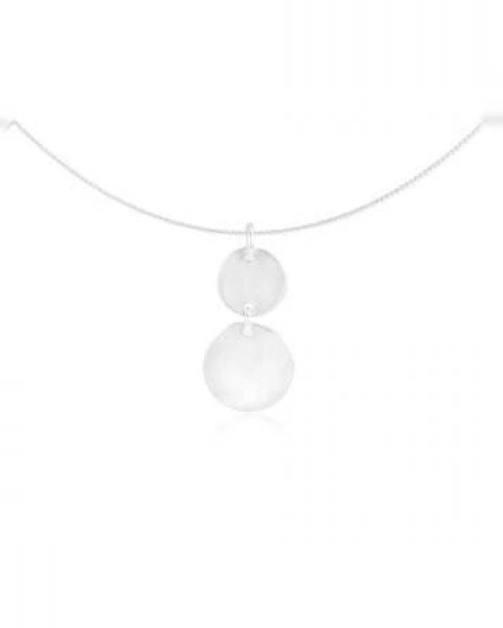 pakilia Silber Kette Kreise Fair-Trade und handmade