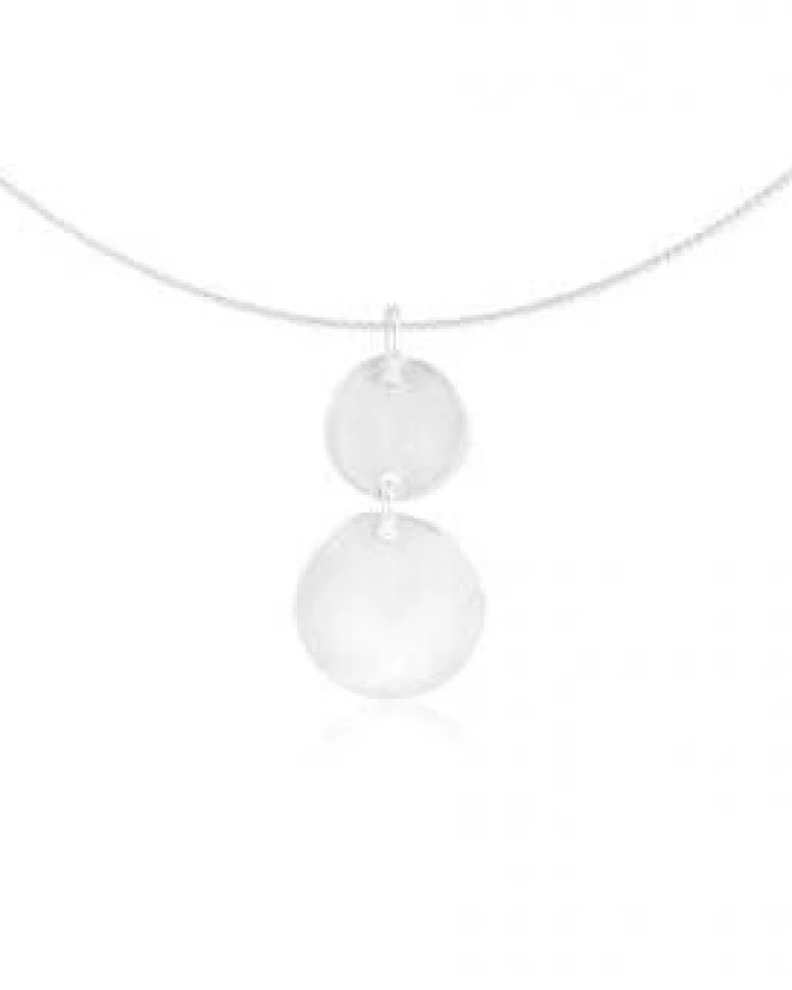 pakilia Silber Kette Kreise Fair-Trade und handmade