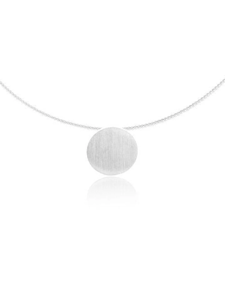 pakilia Silber Kette Kreis Fair-Trade und handmade